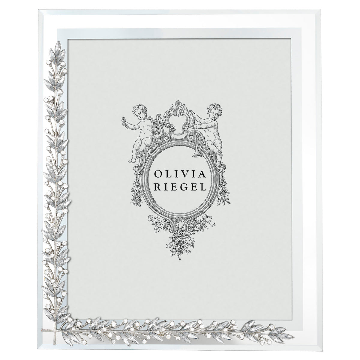 Silver Laurel 8 by 10 Frame
