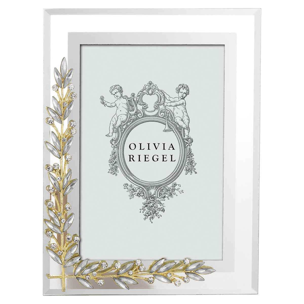 Gold Laurel 4 by 6 Frame