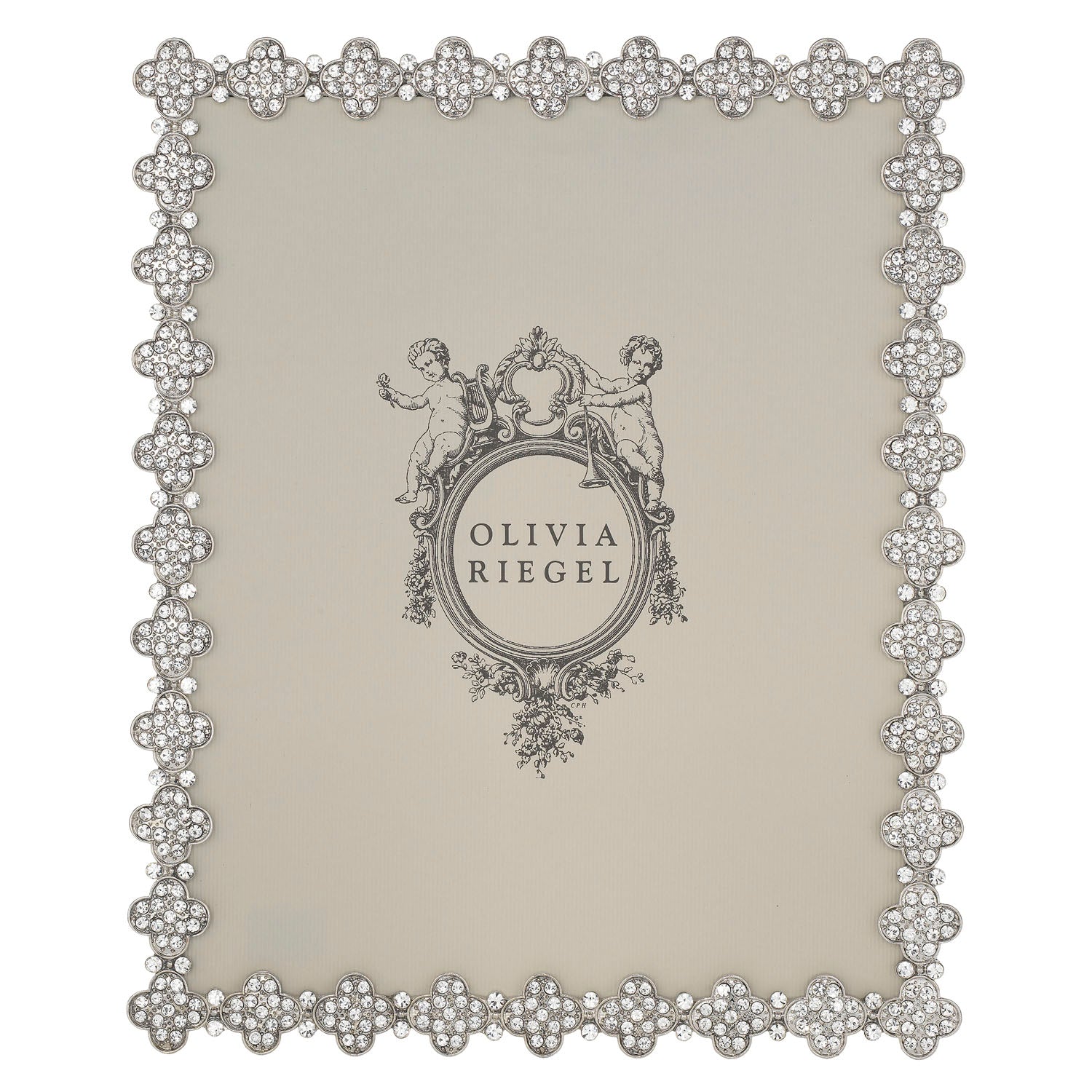 Pavé Clover Picture Frame | OLIVIA RIEGEL®