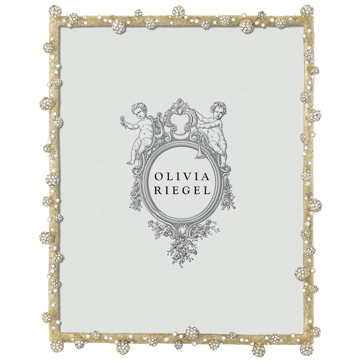 Gold Pavé Odyssey 8 by 10 Frame