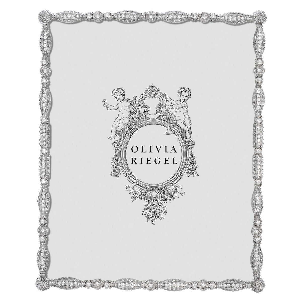 Silver Asbury 8 by 10 Frame.