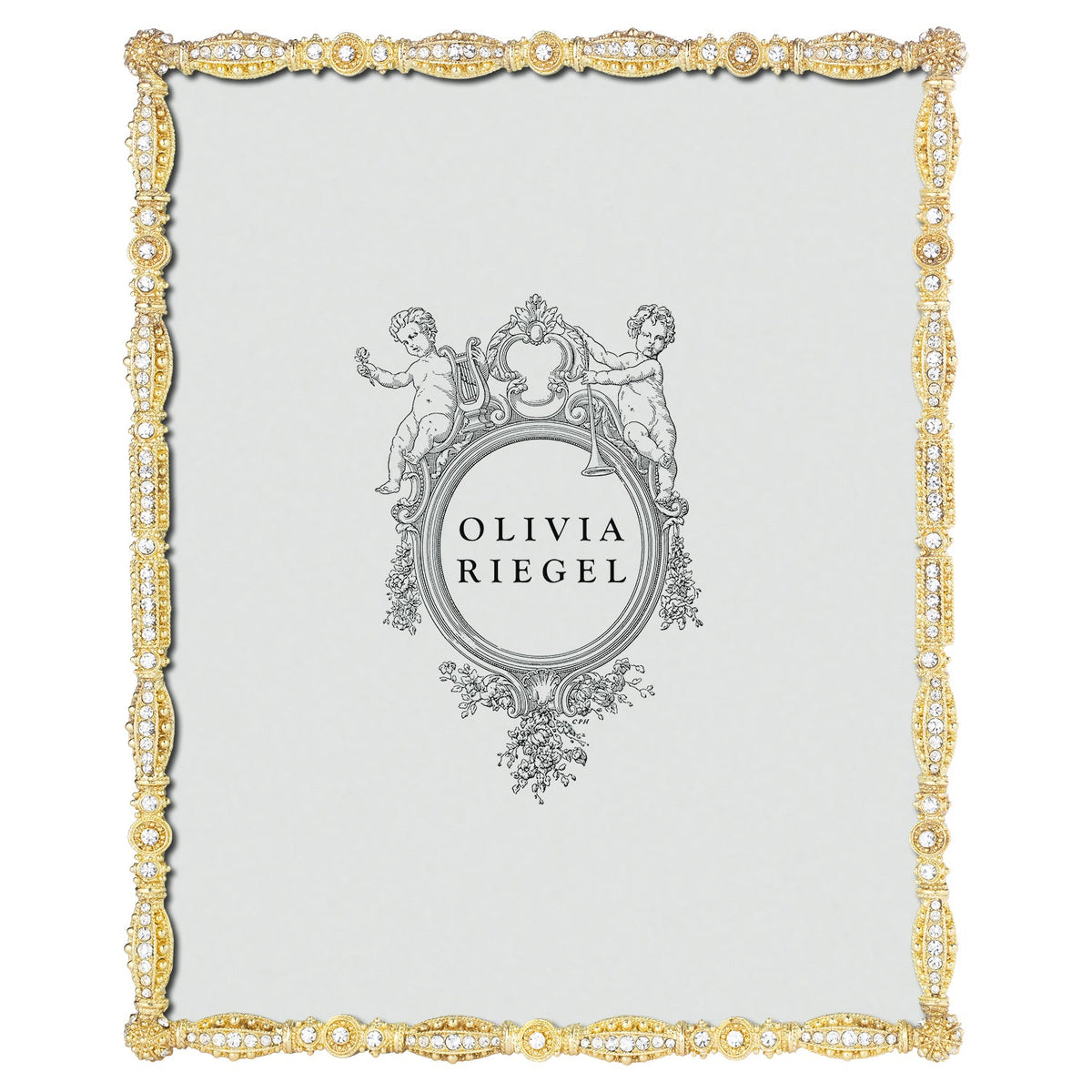Gold Asbury 8 by 10 Picture Frame