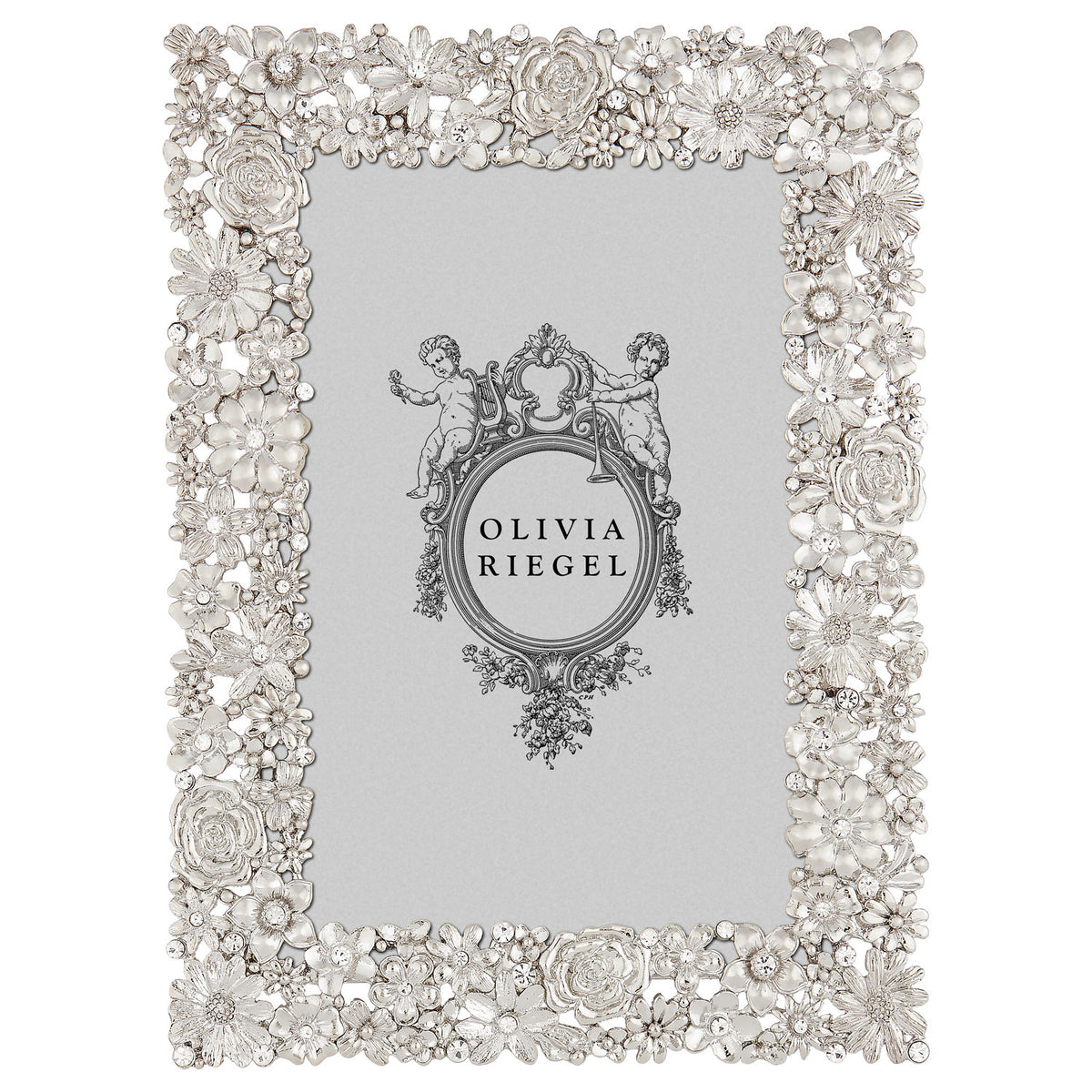Silver Everleigh 4 by 6 Frame 