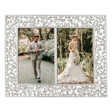  Isadora 4" x 6" Double Frame - Silver - OLIVIA RIEGEL®