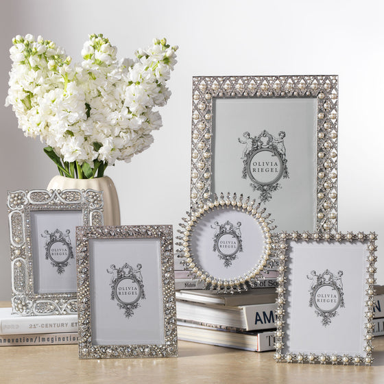 Pearl Jubilee 5" Round Frame - OLIVIA RIEGEL®