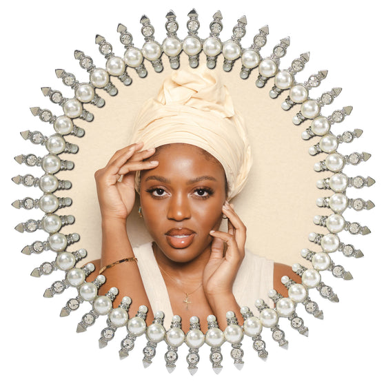 Pearl Jubilee 5" Round Frame - OLIVIA RIEGEL®