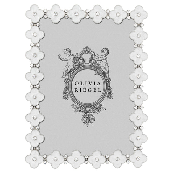 Enamel Clover Frame - OLIVIA RIEGEL®