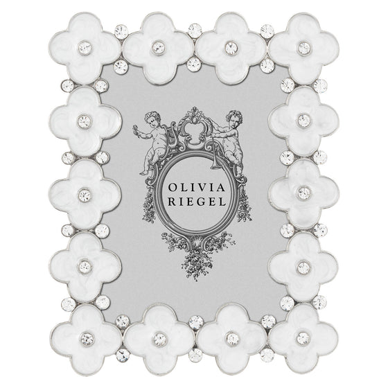 Enamel Clover Frame - OLIVIA RIEGEL®