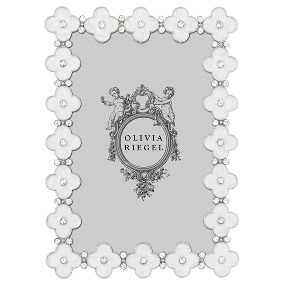 Enamel Clover Frame - OLIVIA RIEGEL®