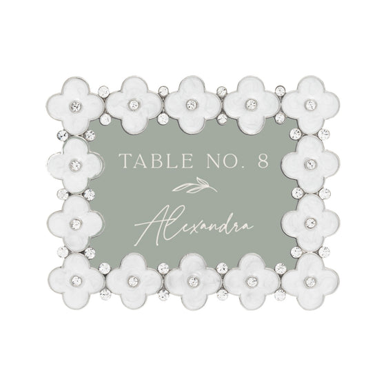Enamel Clover Frame - OLIVIA RIEGEL®