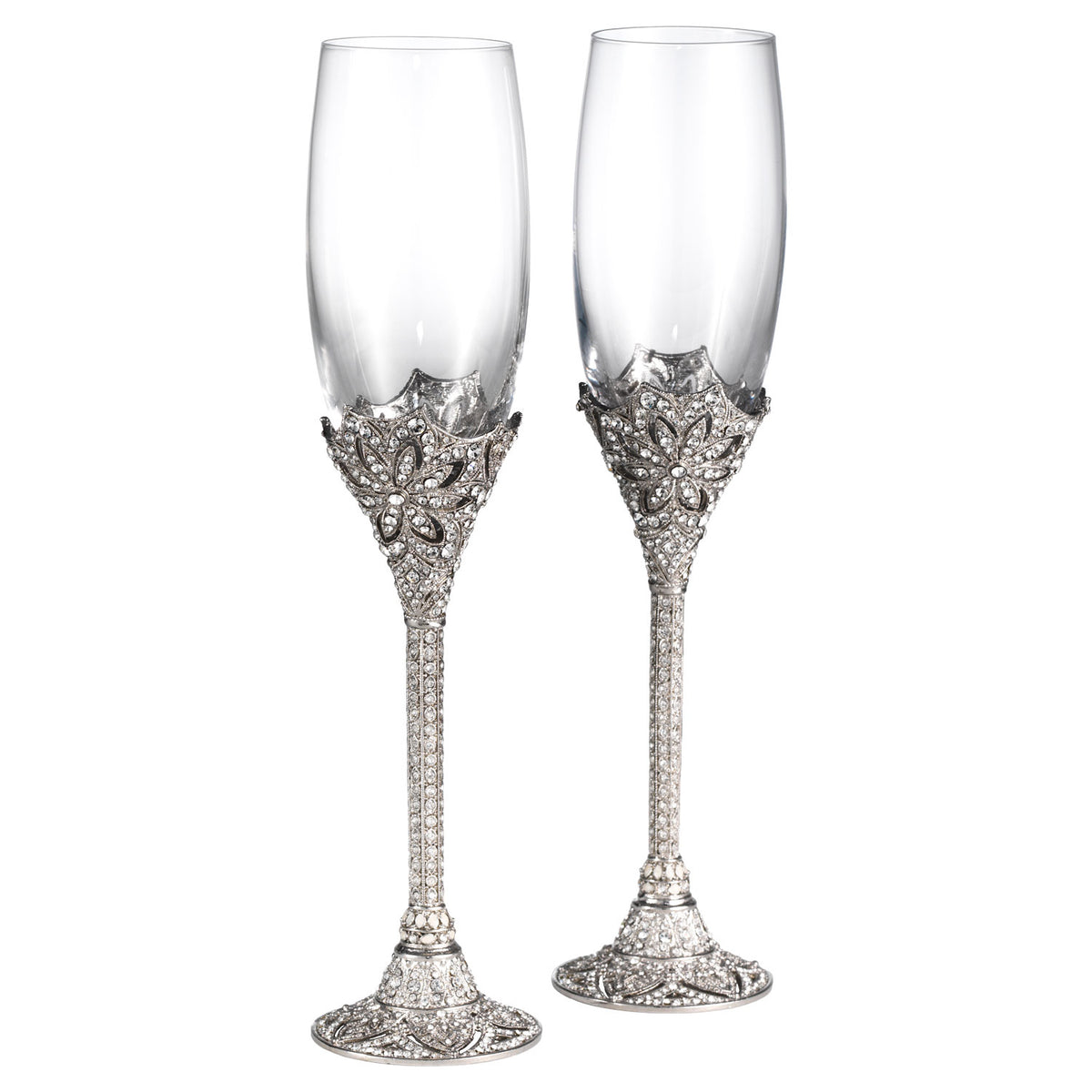 2 Silver Windsor Flutes